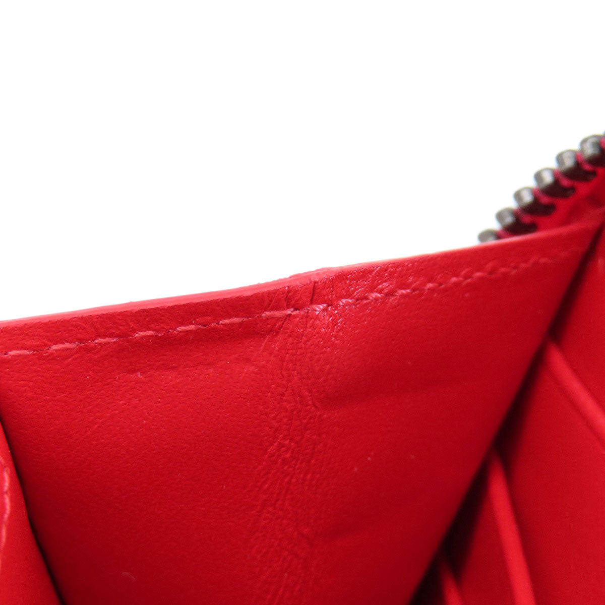 Christian Louboutin   Long wallet (with coin pocket) Zip Around studs Leather Ladies