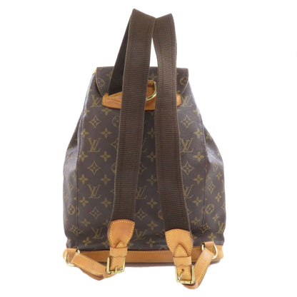 LOUIS VUITTON  M51135 Backpack Â· Daypack MontsourisGM Monogram canvas Ladies