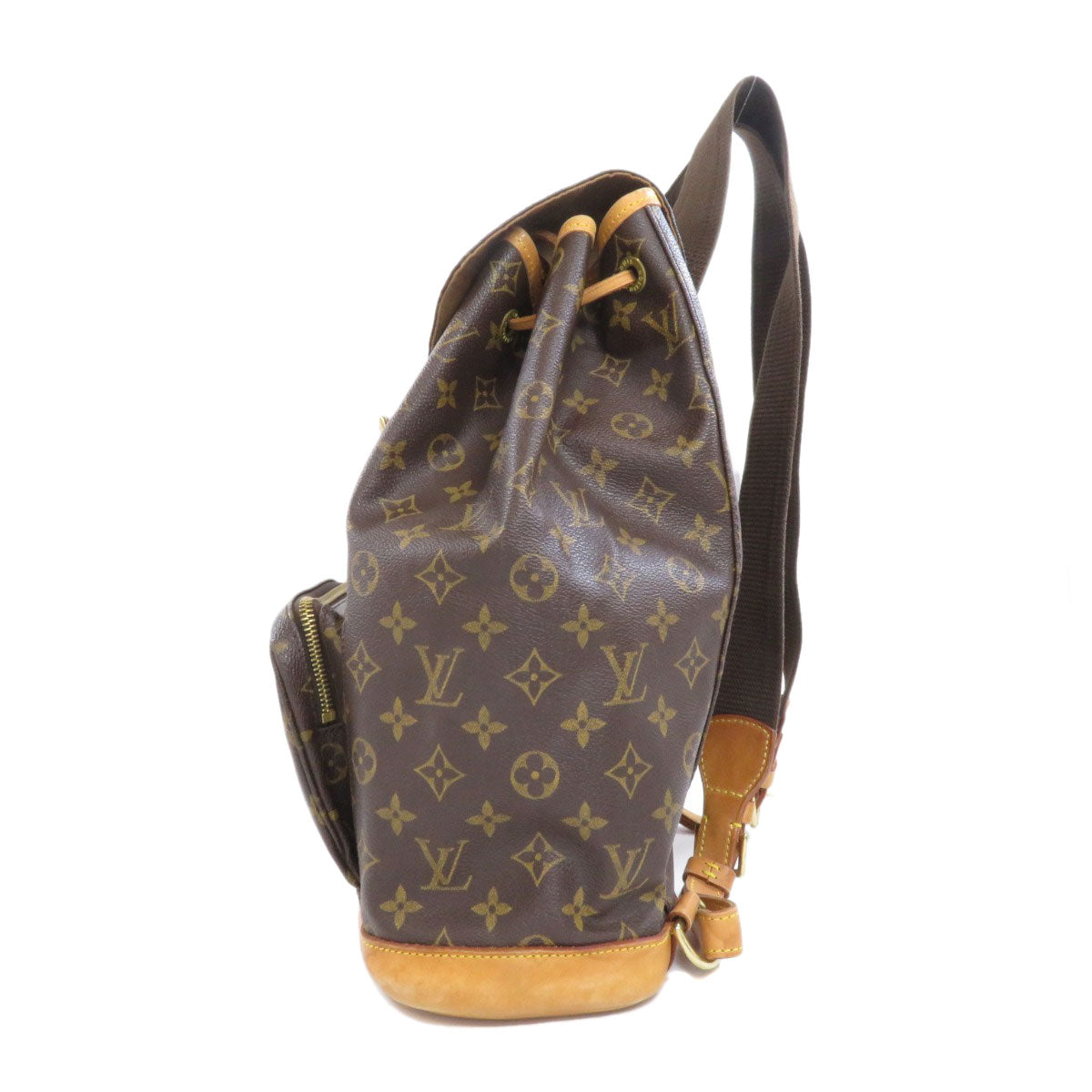 LOUIS VUITTON  M51135 Backpack Â· Daypack MontsourisGM Monogram canvas Ladies