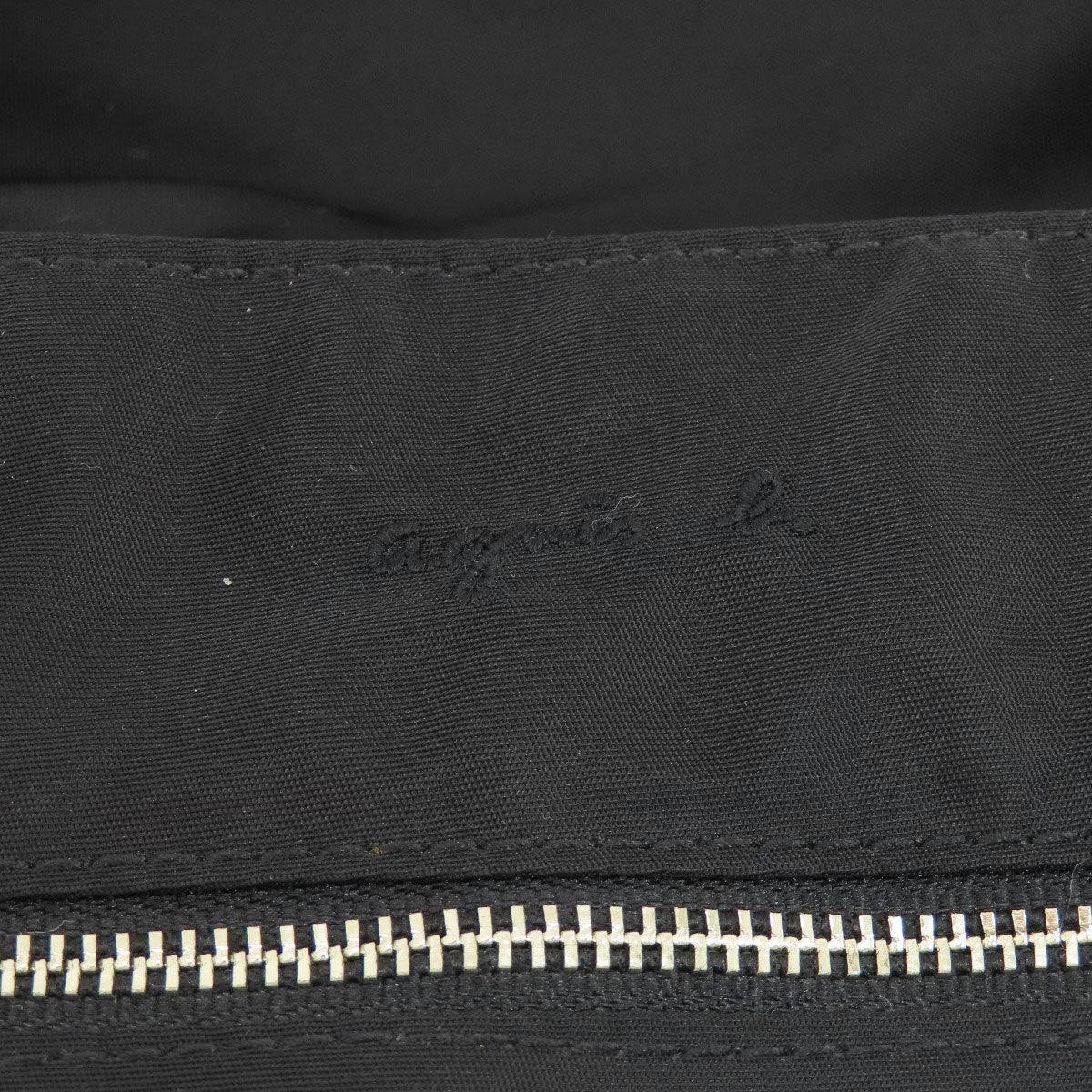 agnes b. logo Tote Bag Nylon Ladies [Used]