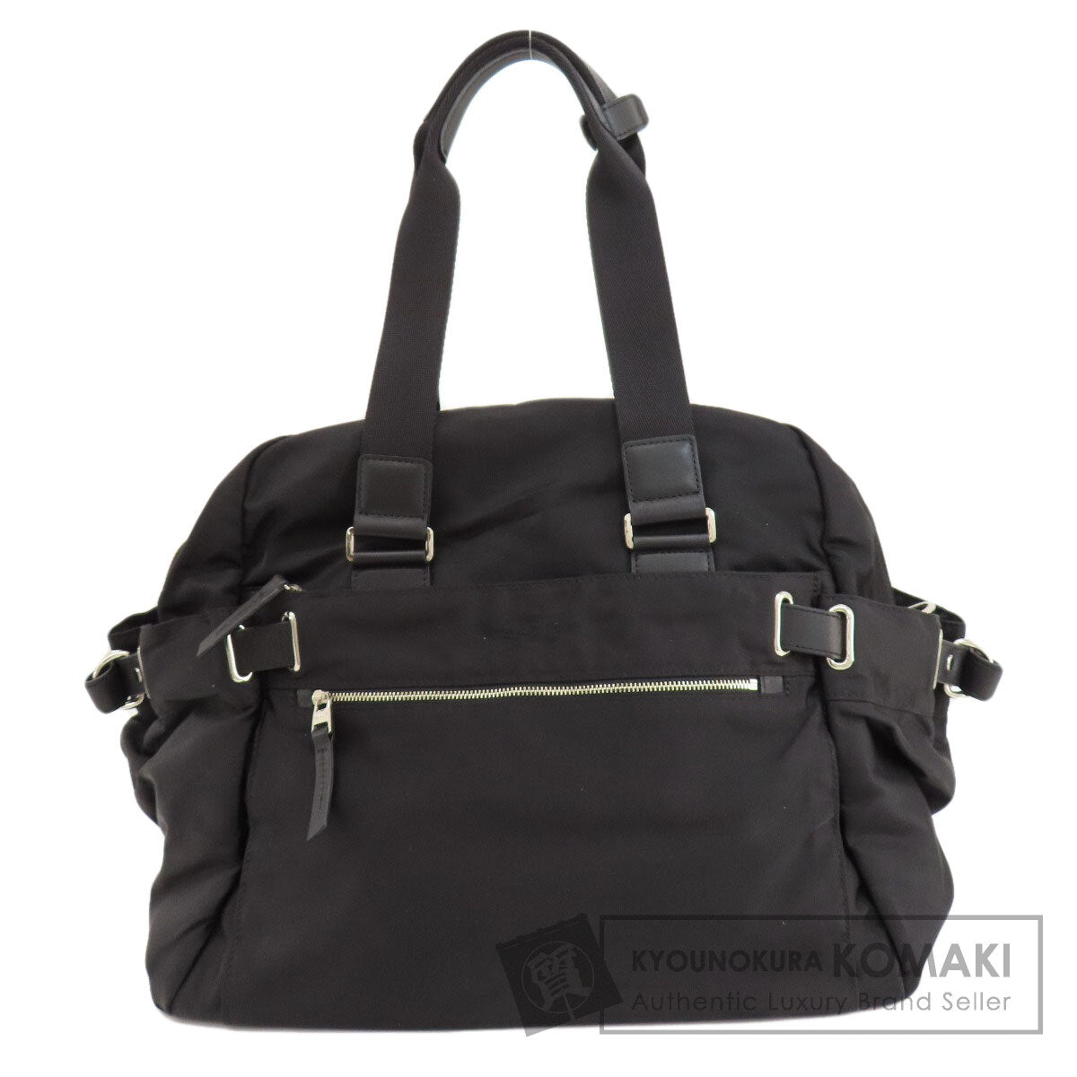 agnes b.   Tote Bag logo Nylon Ladies