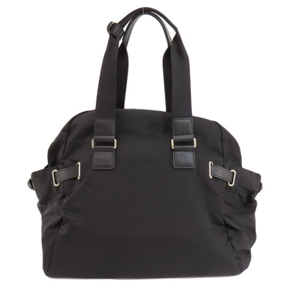 agnes b. logo Tote Bag Nylon Ladies [Used]