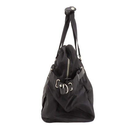 agnes b.   Tote Bag logo Nylon Ladies