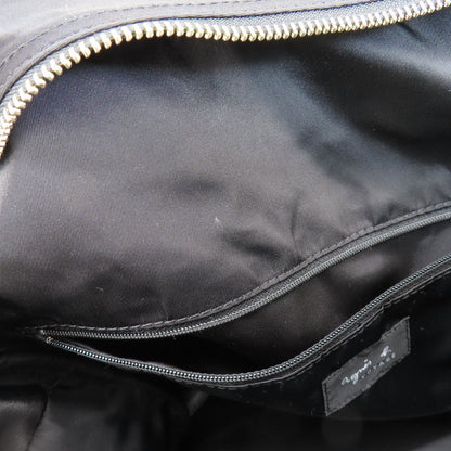 agnes b. logo Tote Bag Nylon Ladies [Used]