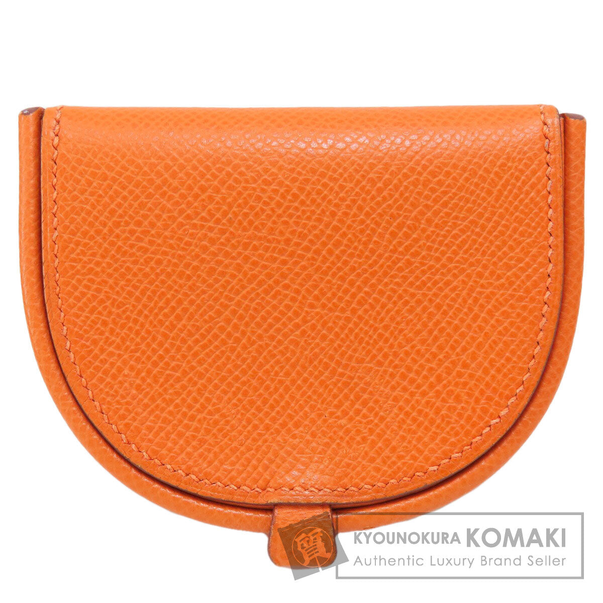 HERMES   coin purse Simple design Epsom Ladies