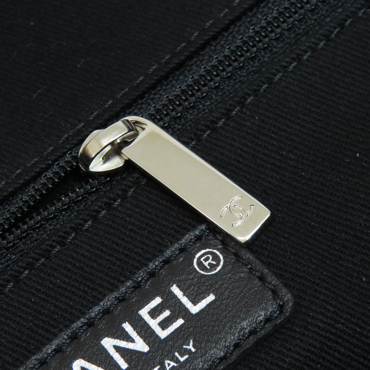 CHANEL Chain bag COCO Mark Silver Hardware Tote Bag Calf Ladies [Used]