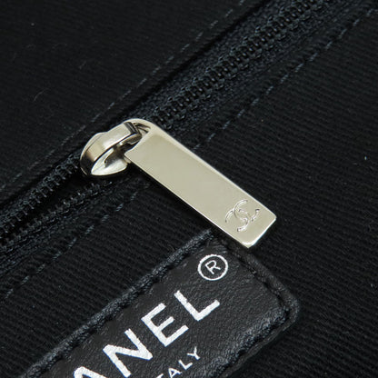 CHANEL Chain bag COCO Mark Silver Hardware Tote Bag Calf Ladies [Used]