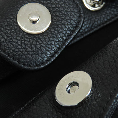 CHANEL Chain bag COCO Mark Silver Hardware Tote Bag Calf Ladies [Used]
