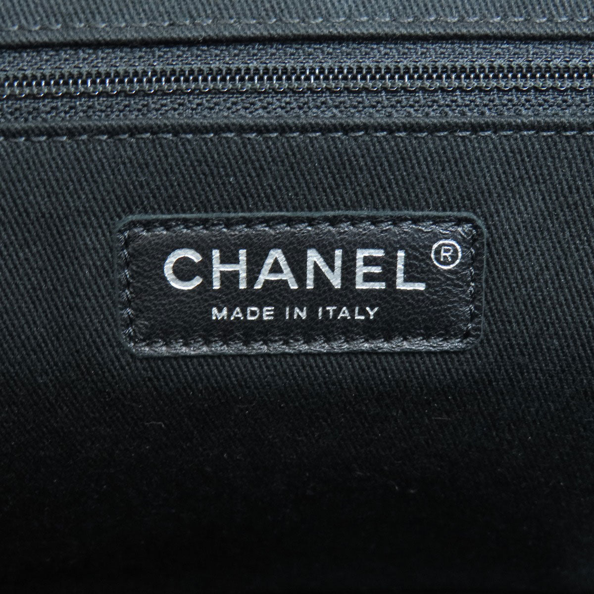 CHANEL Chain bag COCO Mark Silver Hardware Tote Bag Calf Ladies [Used]