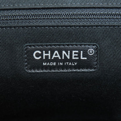 CHANEL Chain bag COCO Mark Silver Hardware Tote Bag Calf Ladies [Used]