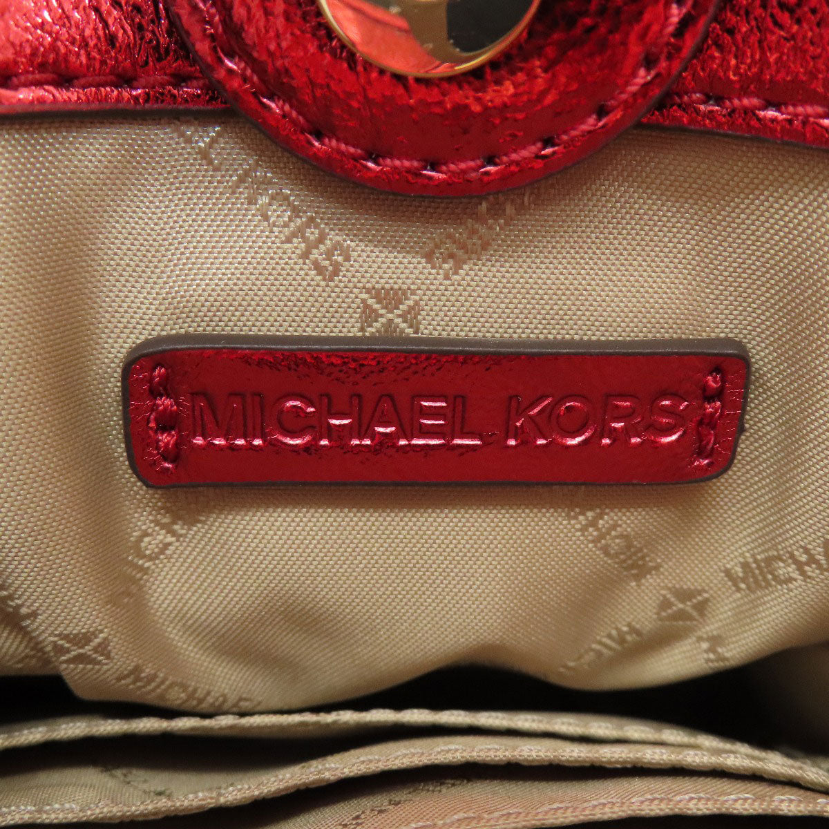 Michael Kors Logo 2WAY Handbag PVC Ladies [Used]