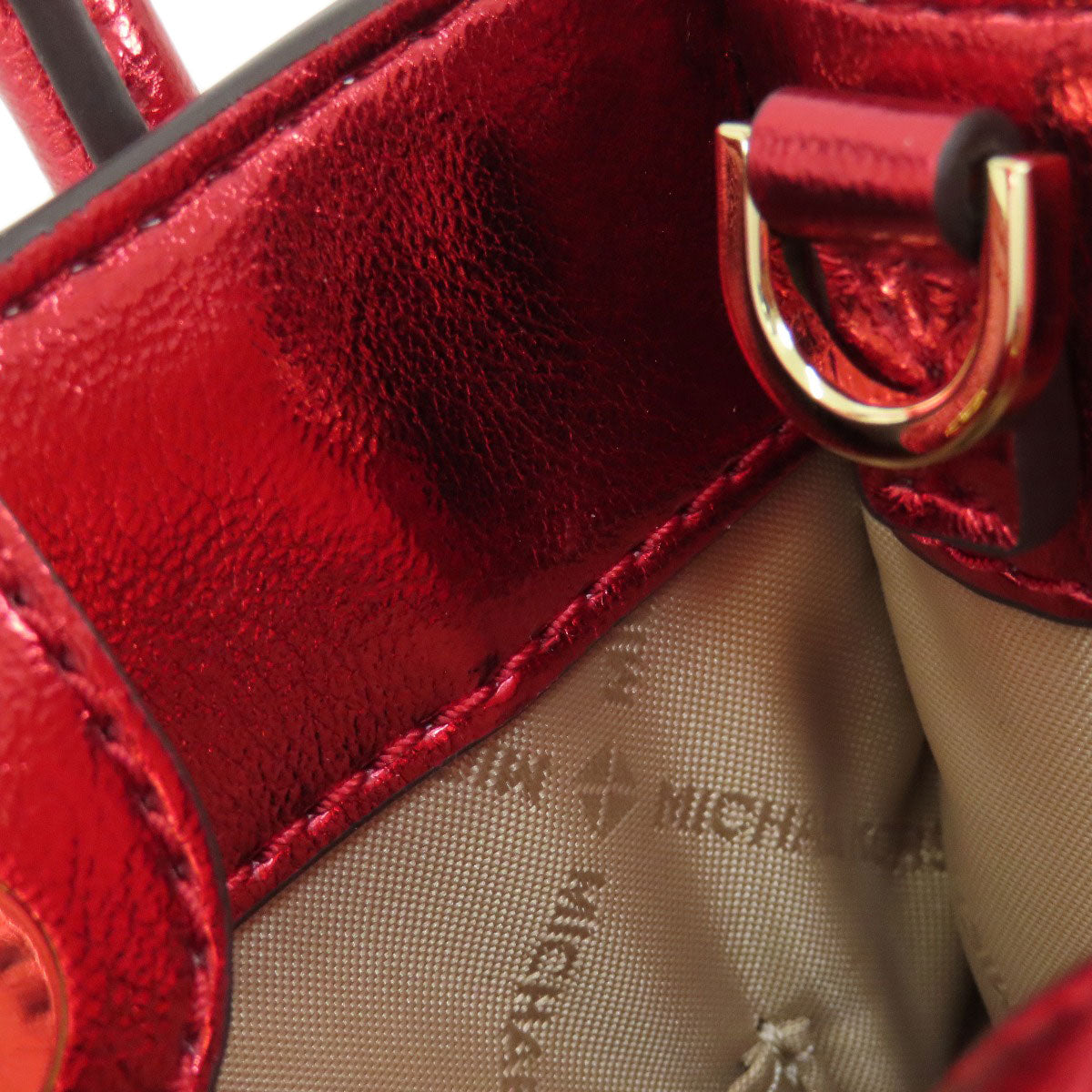 Michael Kors Logo 2WAY Handbag PVC Ladies [Used]
