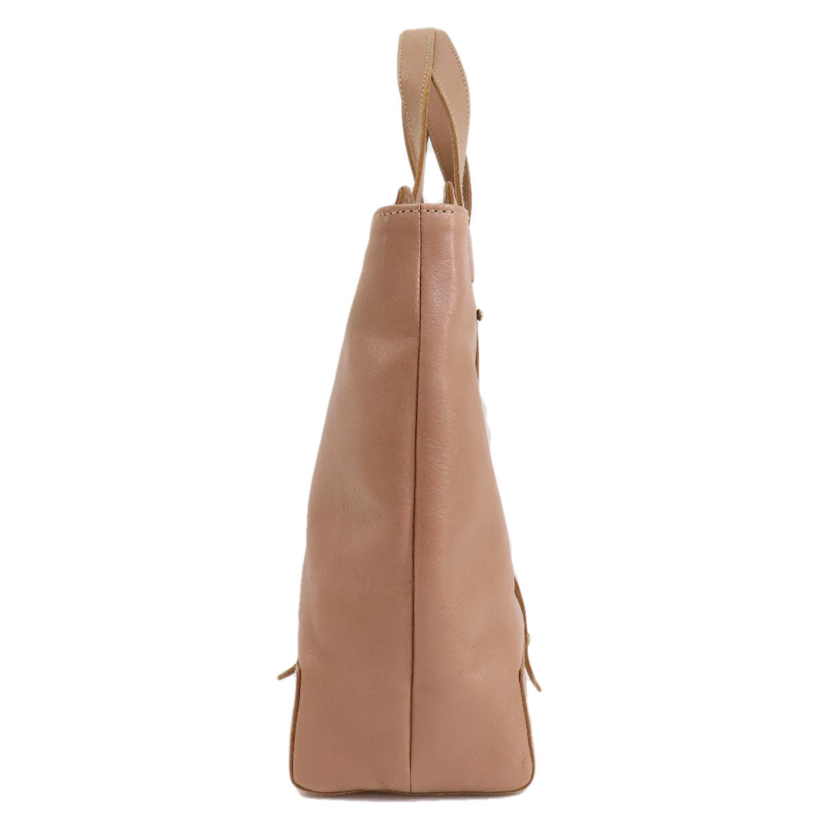 IL BISONTE   Tote Bag logo Leather Ladies