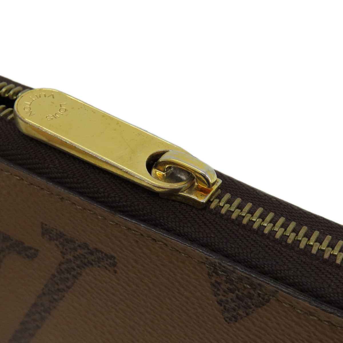 LOUIS VUITTON M69353 Zippy wallet Long wallet (with coin pocket) Monogram reverse Ladies [Used]