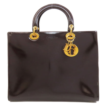 CHRISTIAN DIOR   Tote Bag Lady Dior Patent leather Ladies