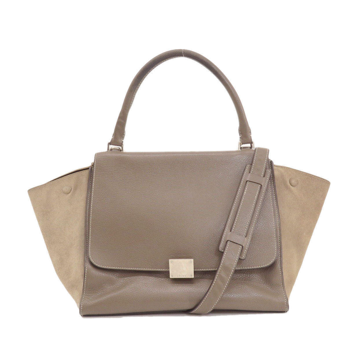 CELINE   Tote Bag Trapeze 2WAY Leather Ladies