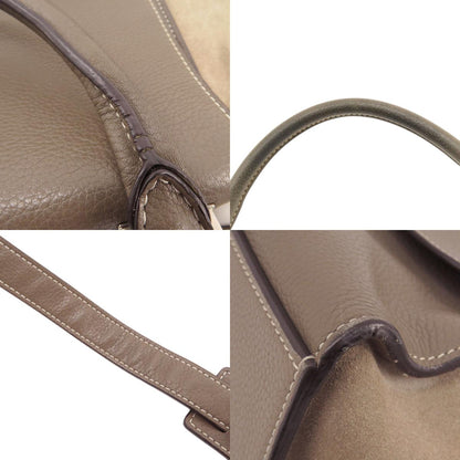 CELINE Trapeze 2WAY Tote Bag Leather Ladies [Used]