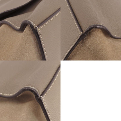 CELINE Trapeze 2WAY Tote Bag Leather Ladies [Used]