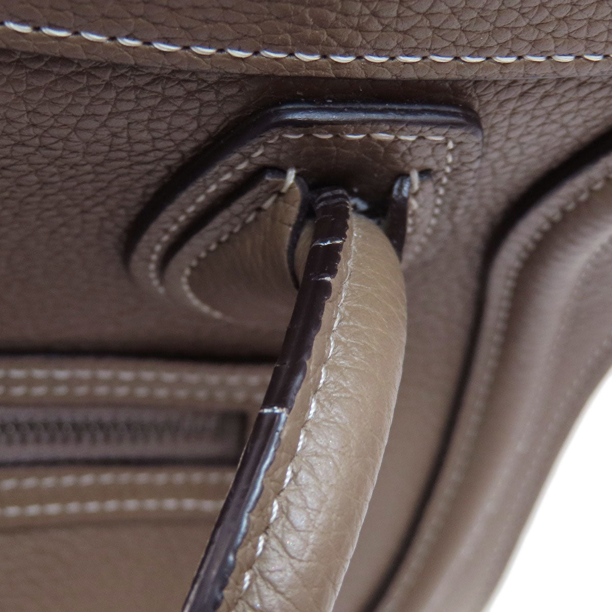 CELINE Luggage nano 2 WAY Handbag Calf Ladies [Used]