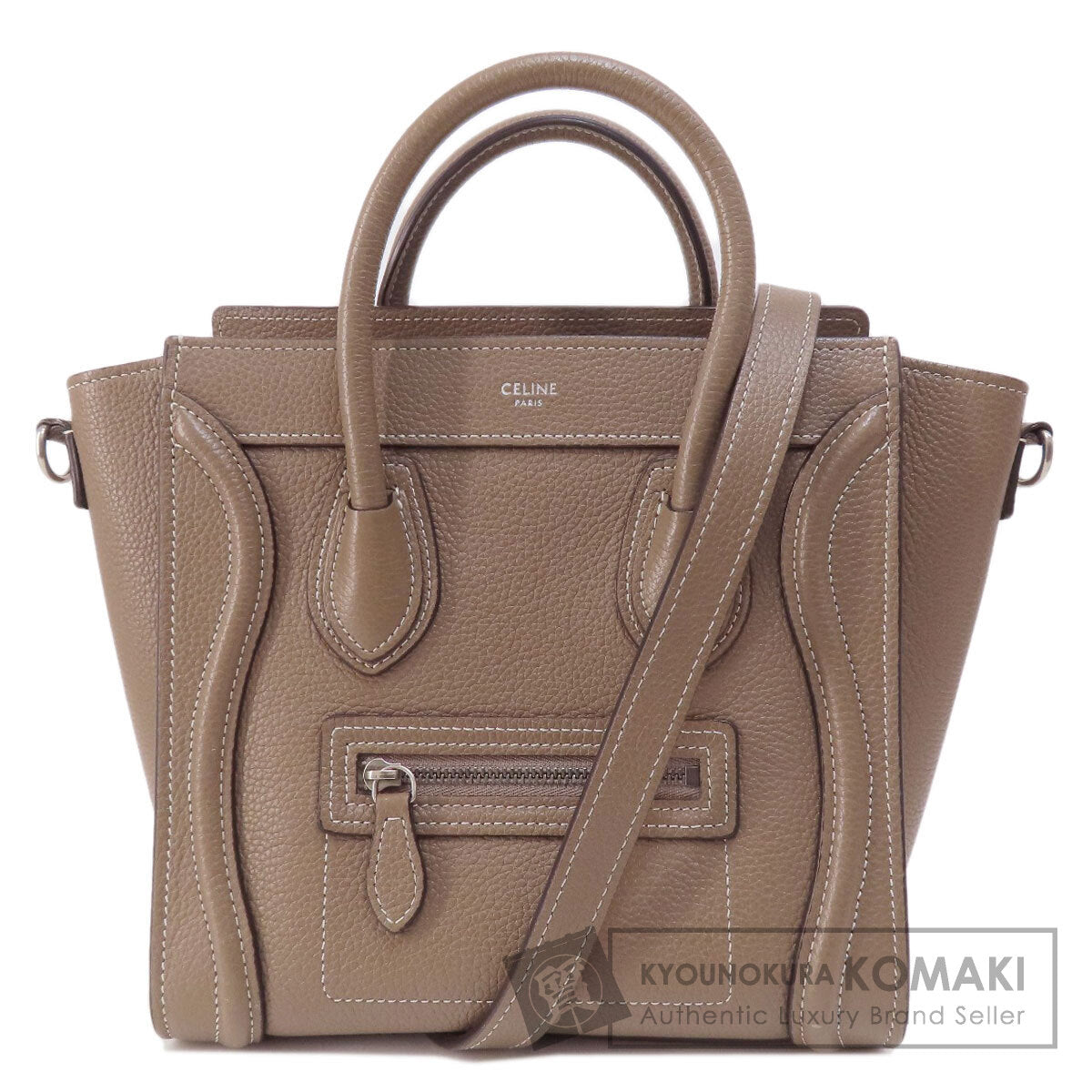 CELINE   Handbag Luggage nano 2 WAY Calf Ladies