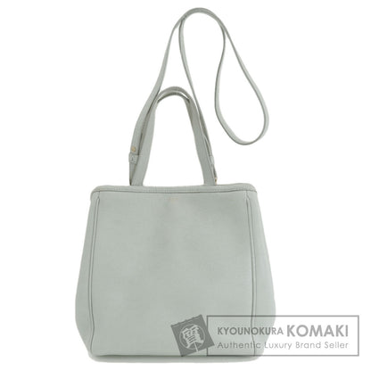 CELINE Small Fold Cabas 2WAY Handbag Leather Ladies [Used]