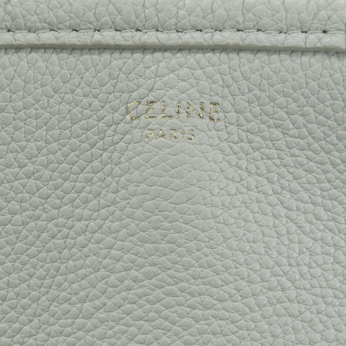 CELINE Small Fold Cabas 2WAY Handbag Leather Ladies [Used]