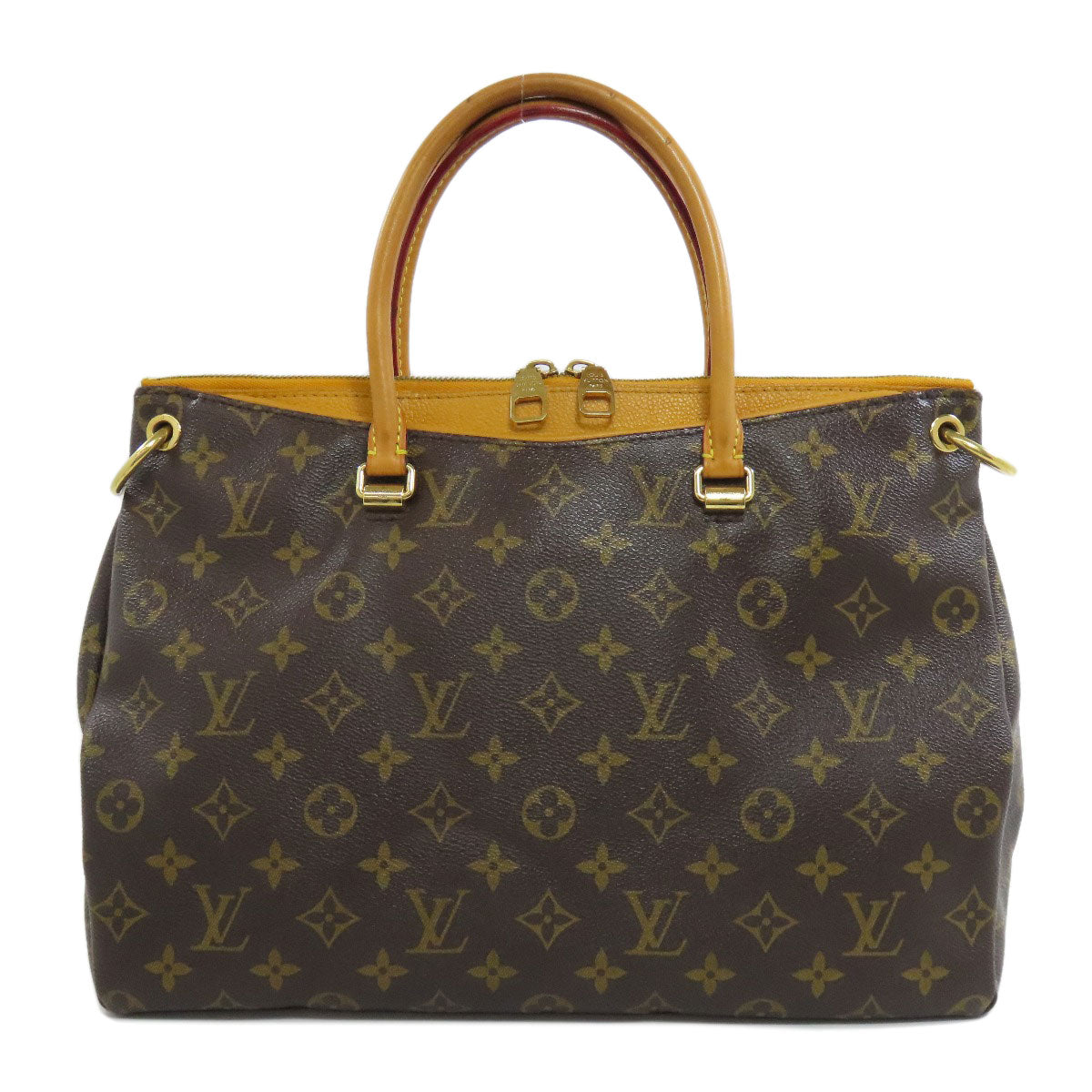 ルイヴィトン M40929 パラスMM トートバッグ モノグラムキャンバス レディース 【中古】【LOUIS VUITTON】