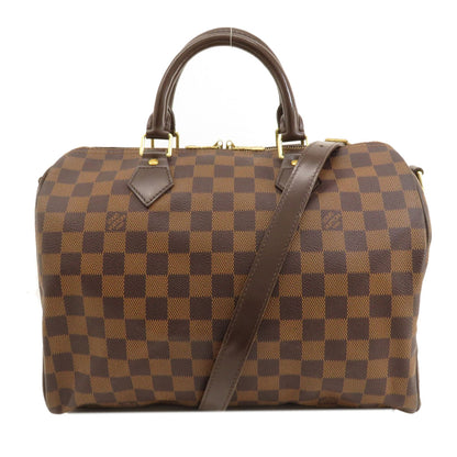 LOUIS VUITTON  N41367 Boston bag Speedy Bandrière 30 Damier Ebene Damier canvas Ladies