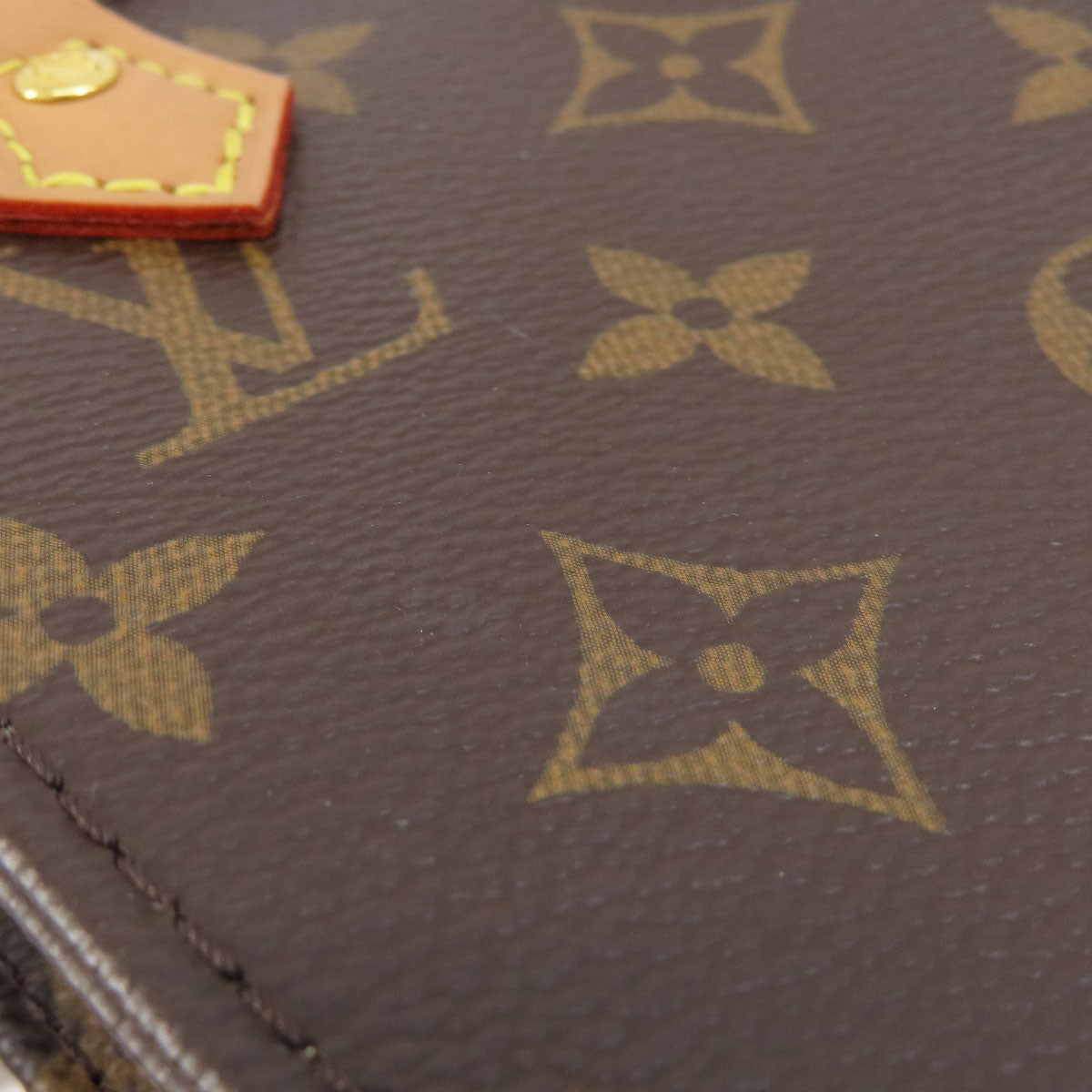 LOUIS VUITTON M69442 Petit Sac Plat Monogram Shoulder Bag Monogram canvas Ladies [Used]