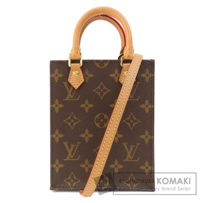 LOUIS VUITTON M69442 Petit Sac Plat Monogram Shoulder Bag Monogram canvas Ladies [Used]