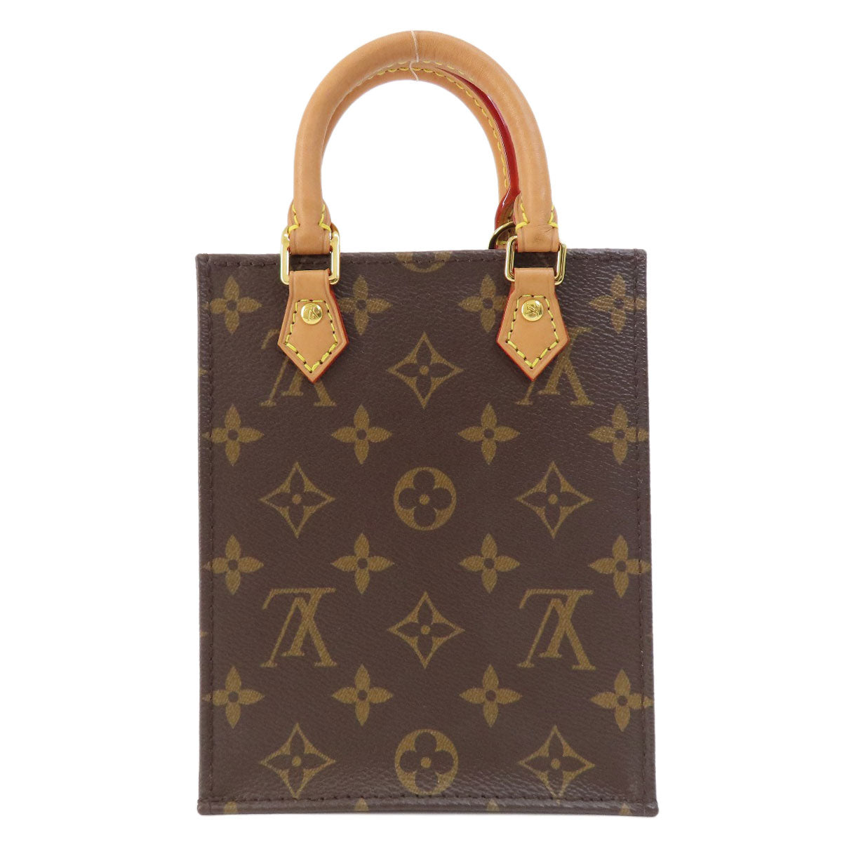 LOUIS VUITTON M69442 Petit Sac Plat Monogram Shoulder Bag Monogram canvas Ladies [Used]