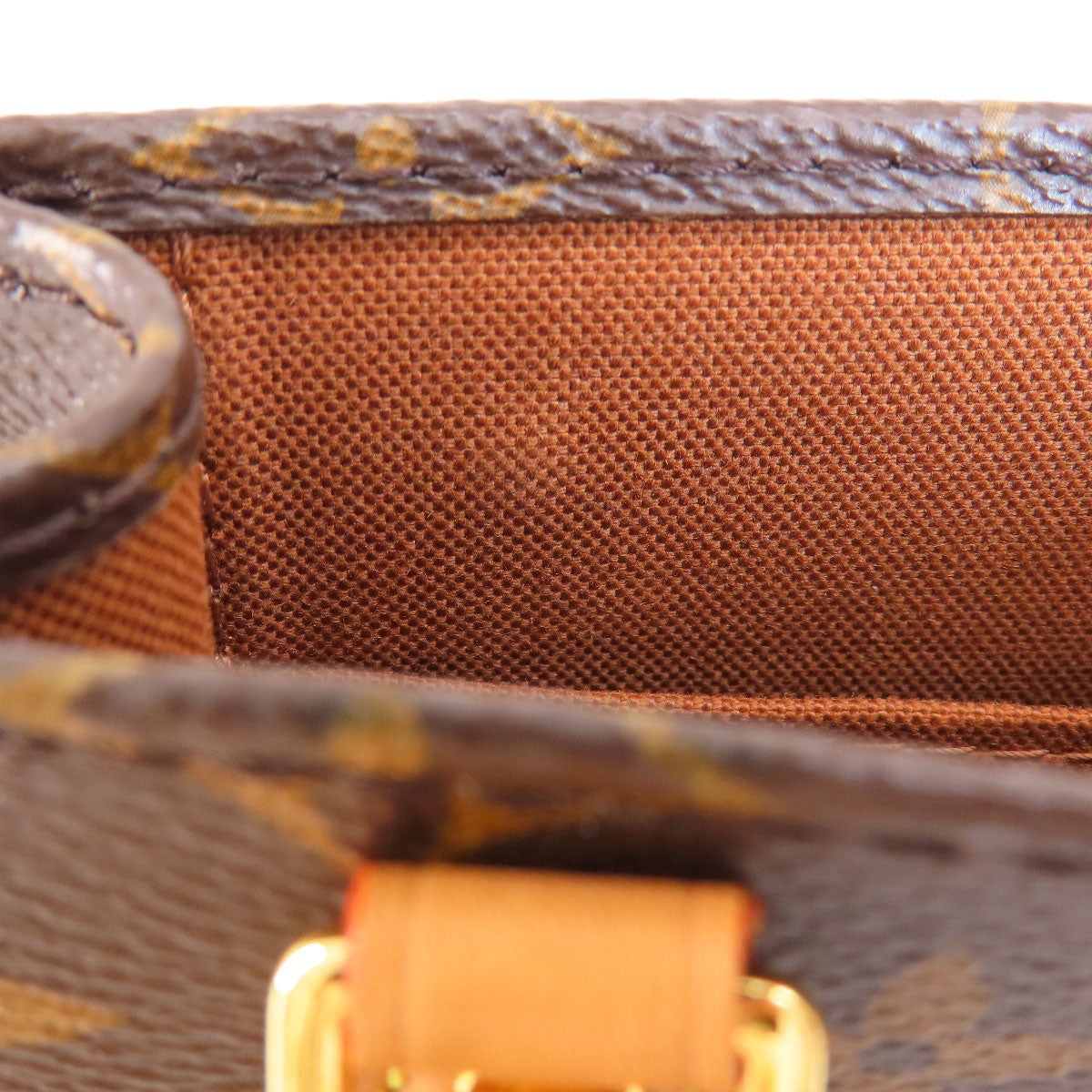 LOUIS VUITTON M69442 Petit Sac Plat Monogram Shoulder Bag Monogram canvas Ladies [Used]