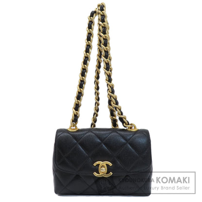 CHANEL   Shoulder Bag ChainShoulder Matelasse COCO Mark GoldHardware Caviar skin Ladies