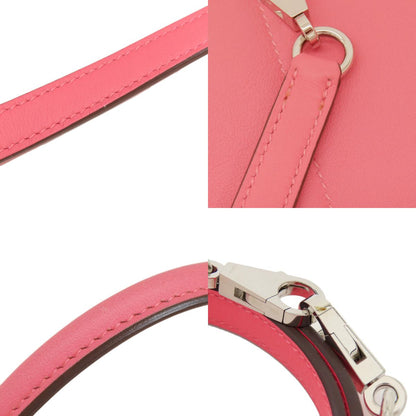 HERMES Bolide27 Pink SilverHardware Handbag Swift Ladies [Used]
