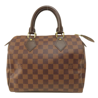 LOUIS VUITTON  N41532 Boston bag Speedy 25 Damier Ebenu Damier canvas Ladies