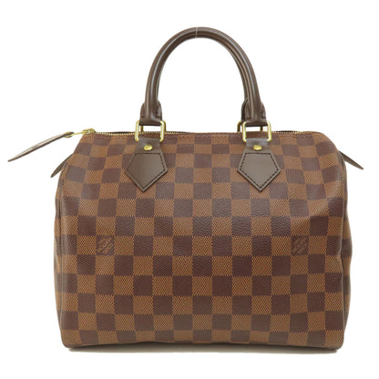 LOUIS VUITTON  N41532 Boston bag Speedy 25 Damier Ebenu Damier canvas Ladies