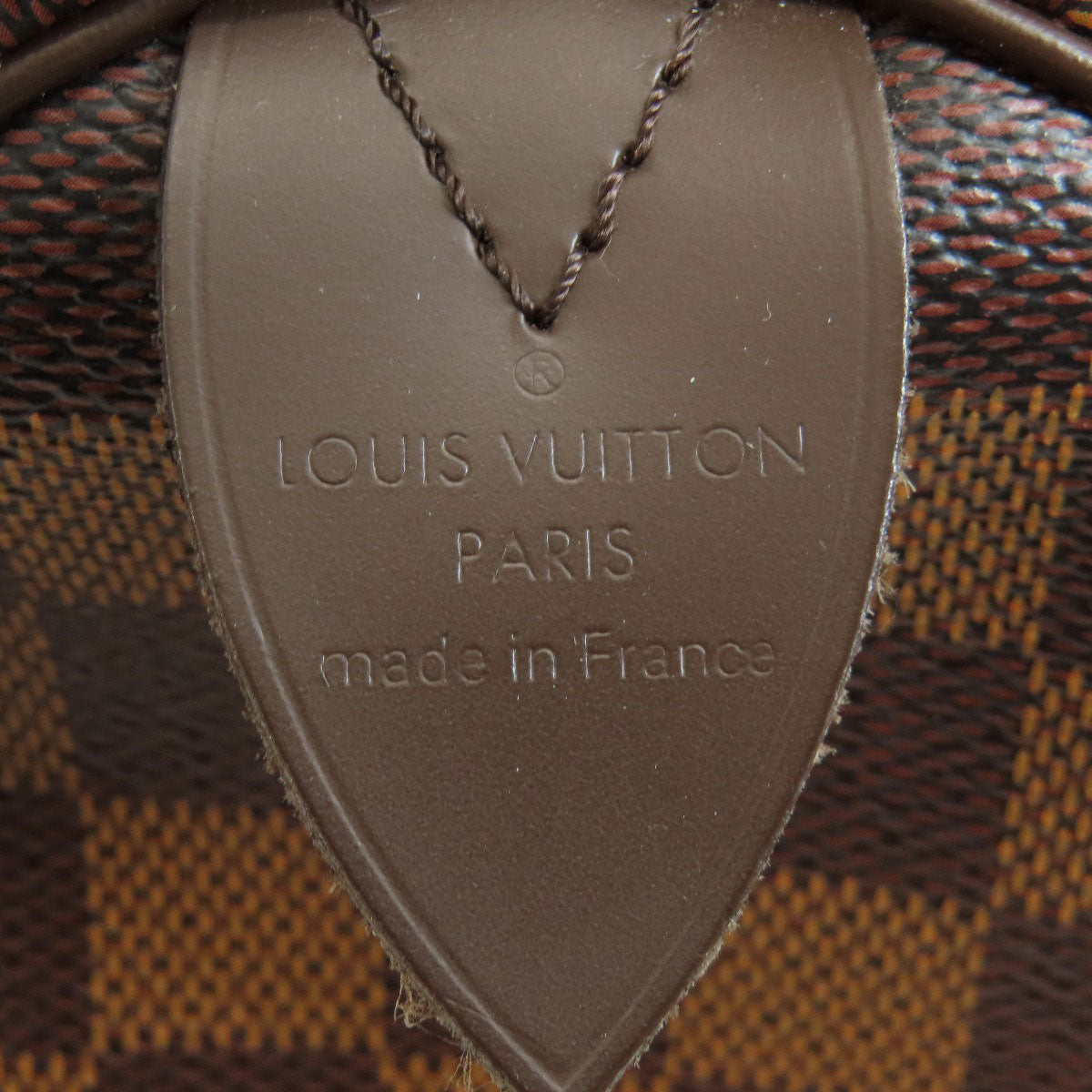 LOUIS VUITTON  N41532 Boston bag Speedy 25 Damier Ebenu Damier canvas Ladies