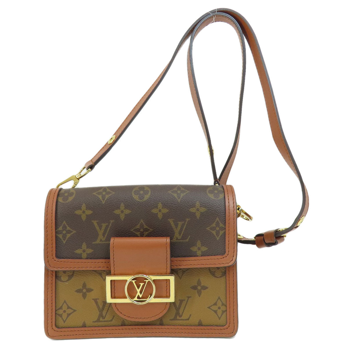 LOUIS VUITTON  M45959 Shoulder Bag Dauphine MINI Monogram Reverse Monogram reverse Ladies