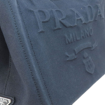 PRADA 1BG439 Canapa mini 2 WAY Handbag Canvas Ladies [Used]