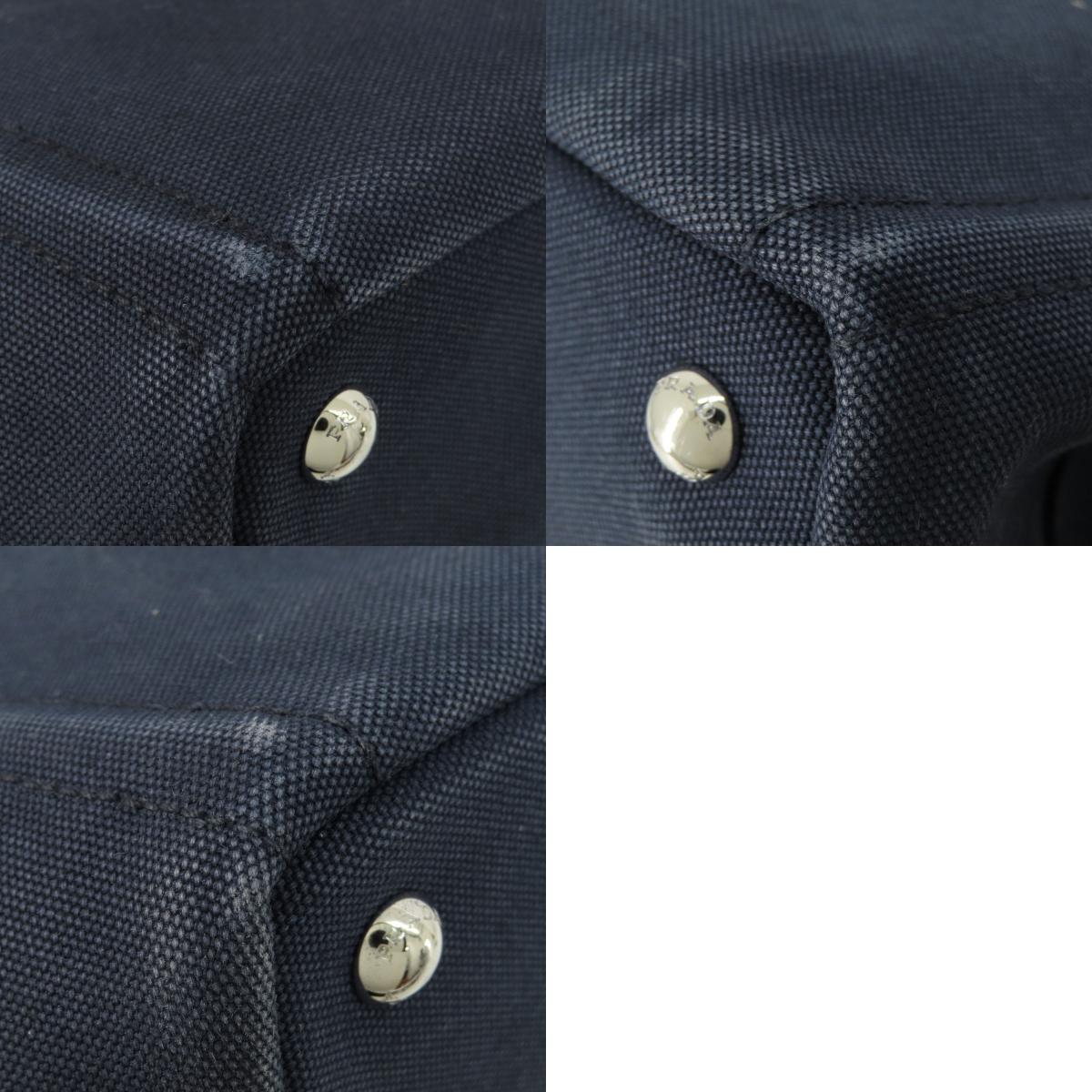 PRADA 1BG439 Canapa mini 2 WAY Handbag Canvas Ladies [Used]