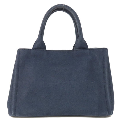 PRADA 1BG439 Canapa mini 2 WAY Handbag Canvas Ladies [Used]