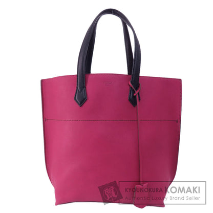 FENDI logo Tote Bag Calf Ladies [Used]