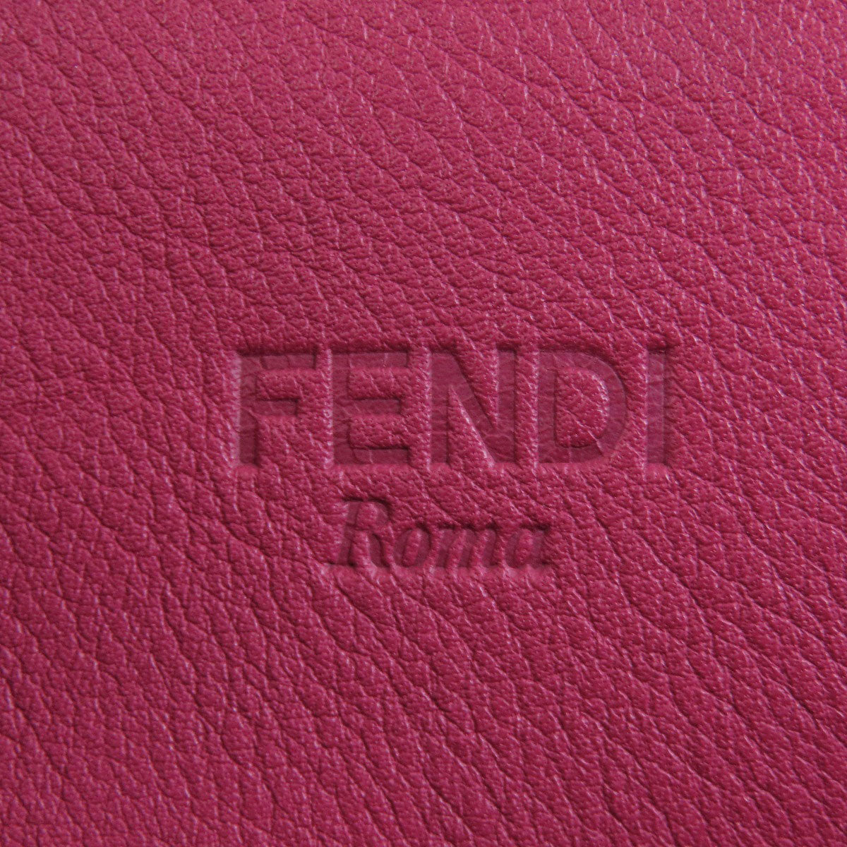 FENDI logo Tote Bag Calf Ladies [Used]