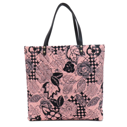 CHANEL   Tote Bag Camellia Tote Cotton Ladies