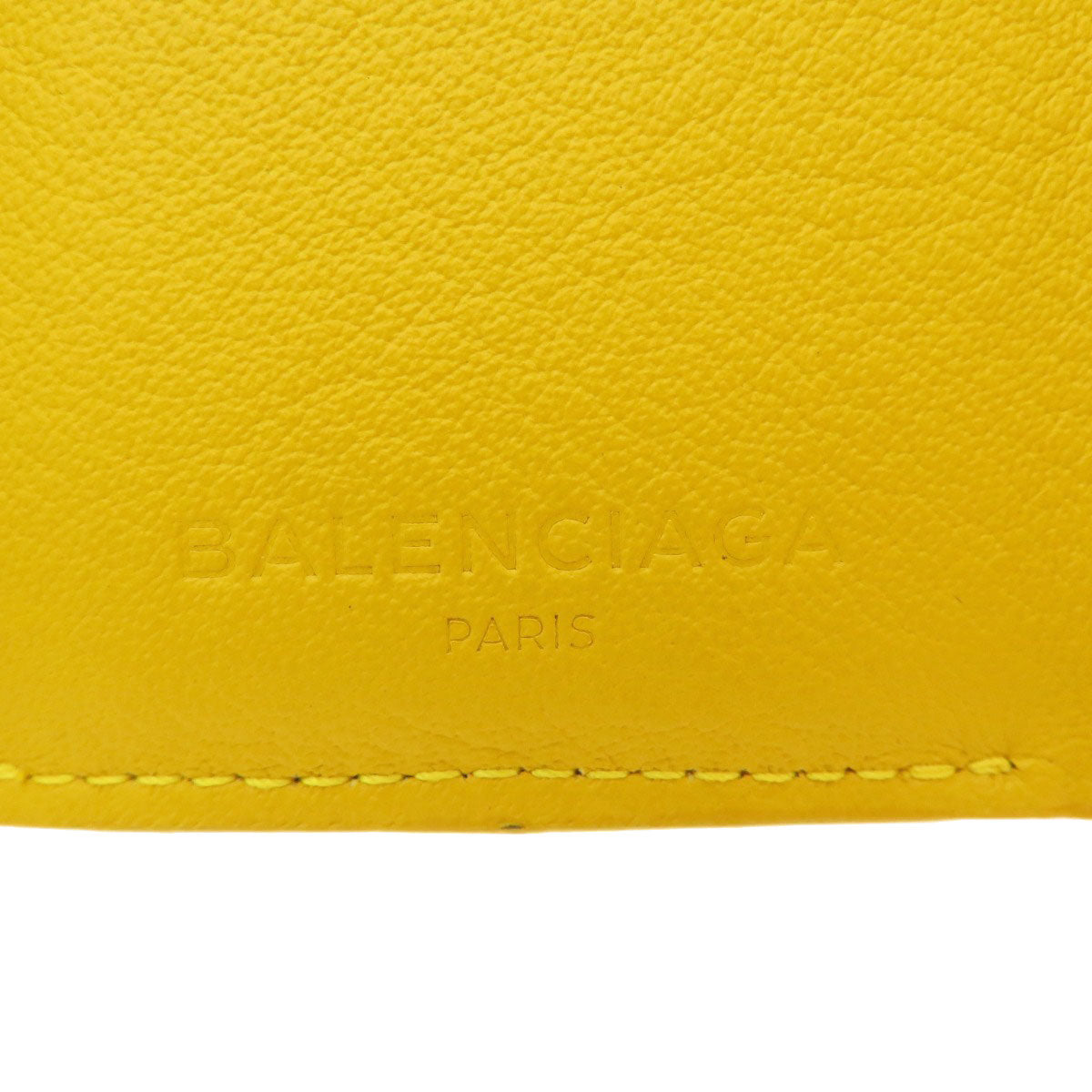 BALENCIAGA  391446 Bifold Wallet with Coin Pocket Compact Wallet Paper Calf Ladies