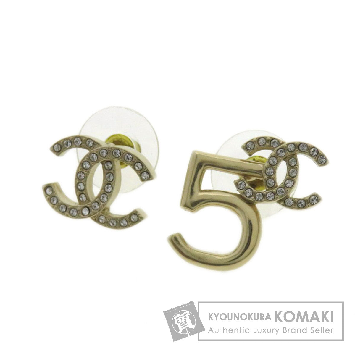 CHANEL   earring COCO Mark 5 Metal Ladies