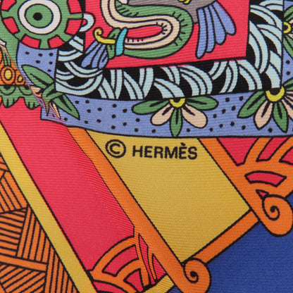 HERMES   Scarf Carre90 Celestial bodies and the sun ASTRES et SOLEILS Silk Ladies