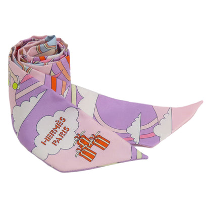 HERMES   Scarf Twilly Silk Ladies