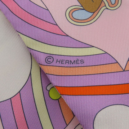 HERMES   Scarf Twilly Silk Ladies