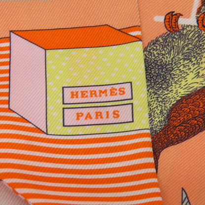 HERMES   Scarf Twilly Silk Ladies